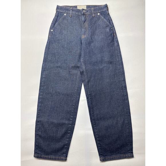 Everlane Denim - Everlane Women's The Arc Jean Blue Denim Jeans - Size 25 (25x26)